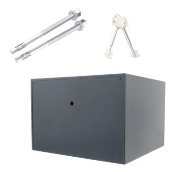 Rottner Möbeltresor S2 PowerSafe 300 Doppelbartschloss anthrazit T05722